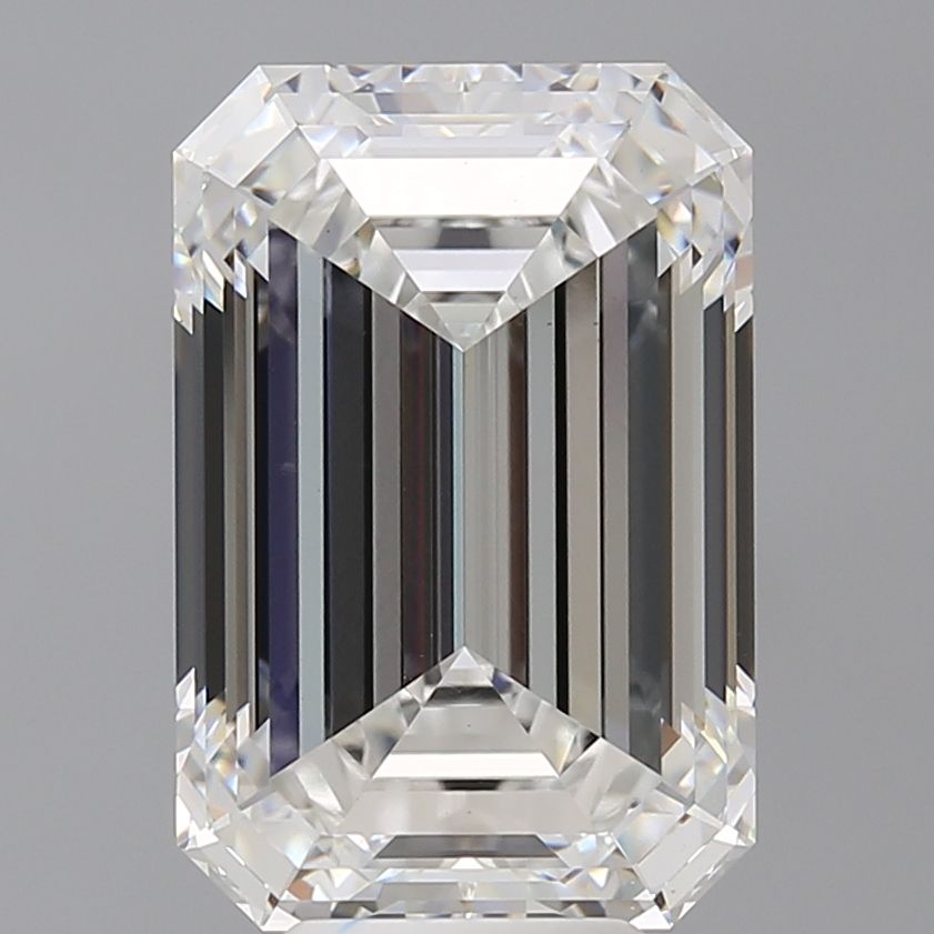 7.54 ct. emerald Lab Grown Diamond front image