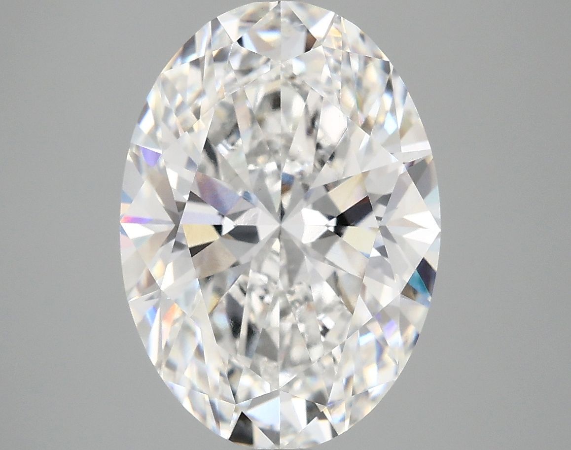 5.03 ct. oval Lab Grown Diamond front image