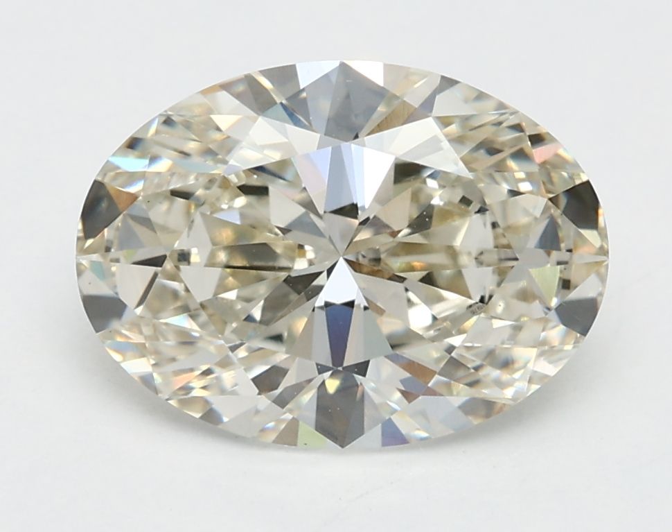 2.02 ct. oval Lab Grown Diamond front image