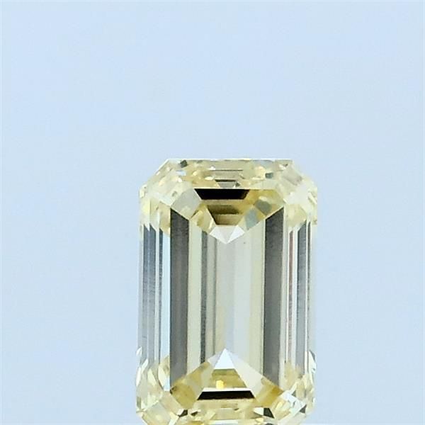 0.52 CT Fancy Light Yellow EMERALD