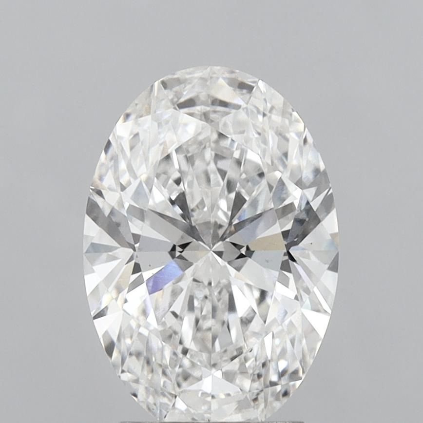3.06 ct. oval Lab Grown Diamond front image