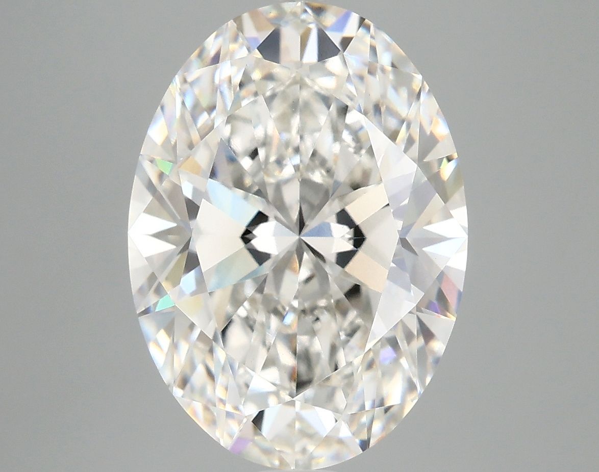 5.09 ct. oval Lab Grown Diamond front image