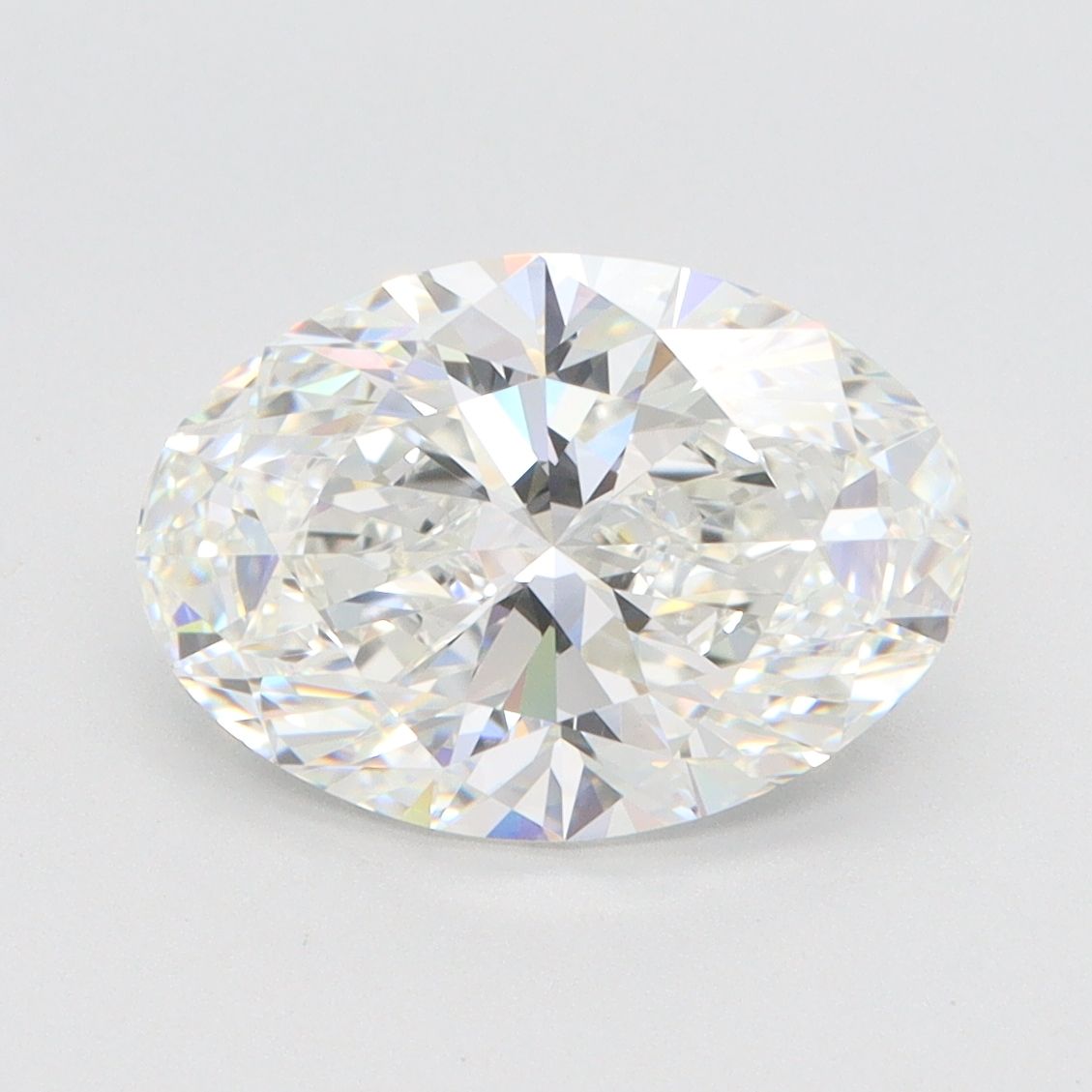 3.13 ct. oval Lab Grown Diamond front image