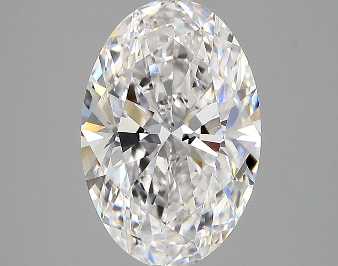 3.28 ct. oval Lab Grown Diamond front image
