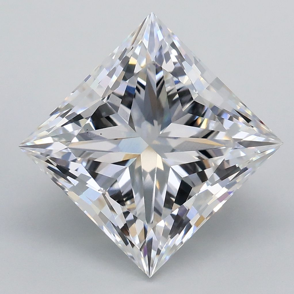 4.04 ct. princess Lab Grown Diamond front image