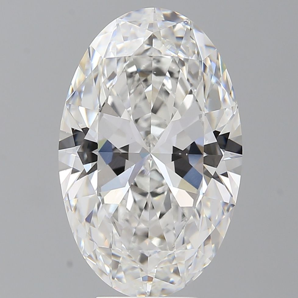 7.10 ct. oval Lab Grown Diamond front image