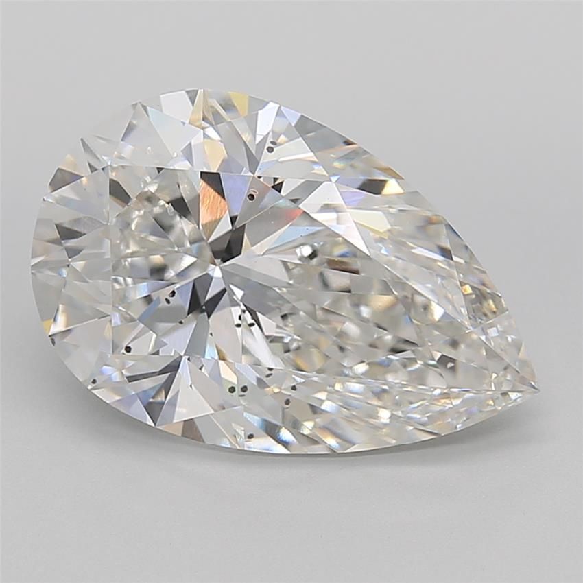 7.01 ct. pear Lab Grown Diamond front image