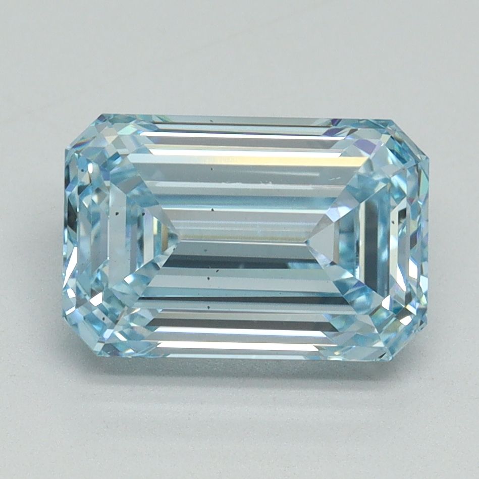 2.70 ct. emerald Lab Grown Diamond front image