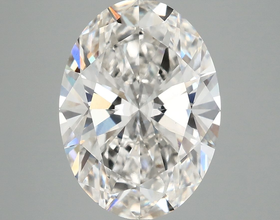 5.05 ct. oval Lab Grown Diamond front image