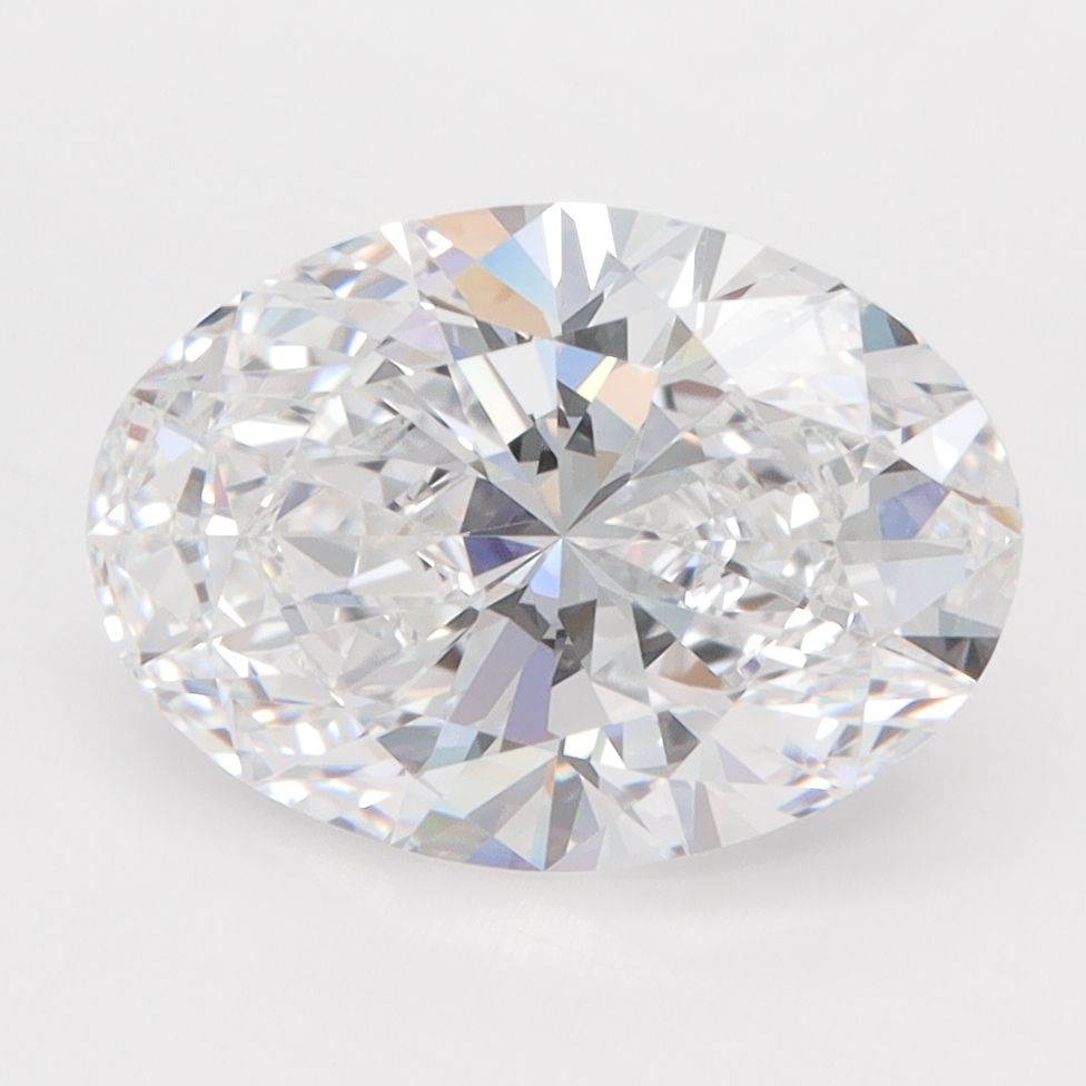 3.08 ct. oval Lab Grown Diamond front image