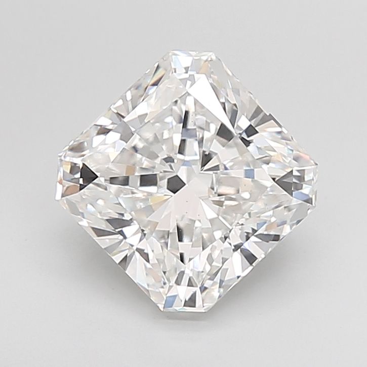 4.06 ct lab-grown Square radiant Diamond
