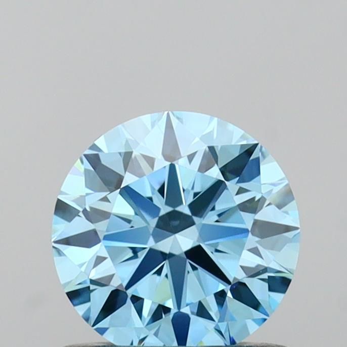 0.72 CT Fancy Vivid Blue ROUND
