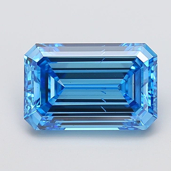 4.01 ct. emerald Lab Grown Diamond front image