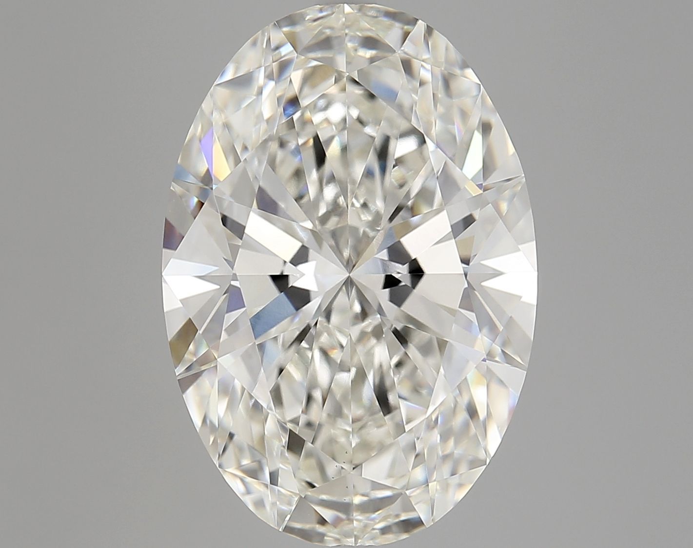 9.14 ct. oval Lab Grown Diamond front image