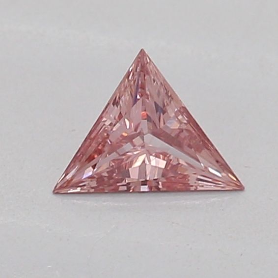 0.15 CT Fancy Vivid Pink TRIANGULAR