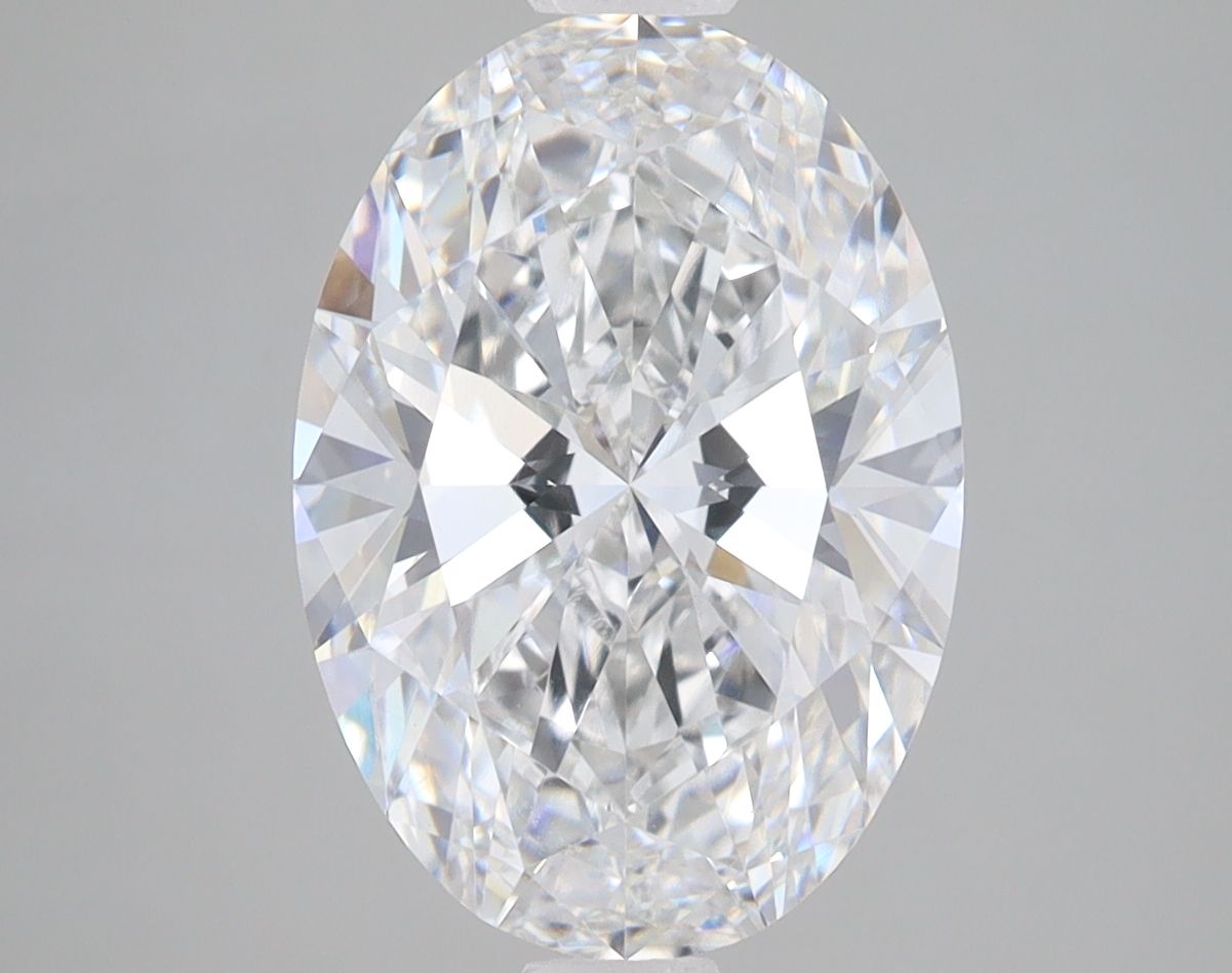 3.99 ct. oval Lab Grown Diamond front image