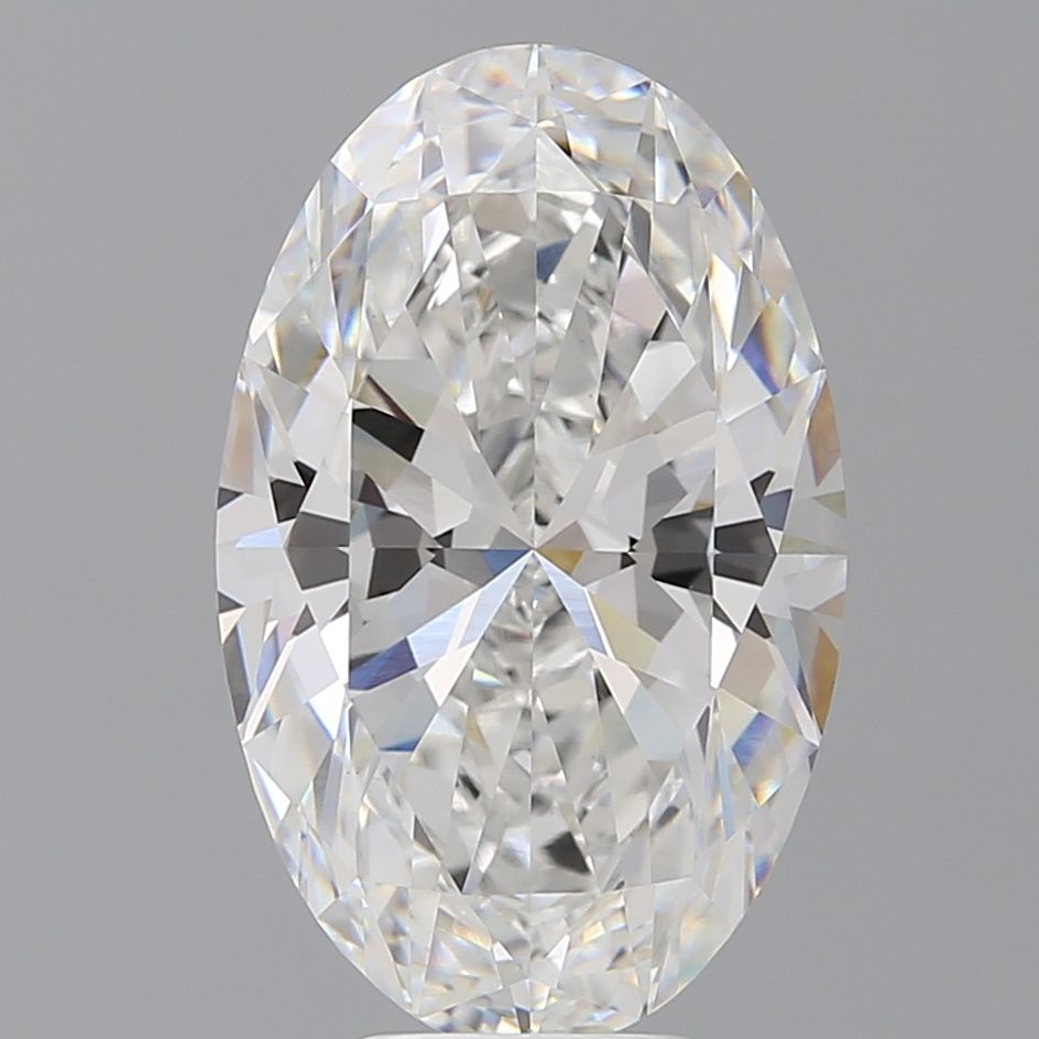 6.56 ct. oval Lab Grown Diamond front image
