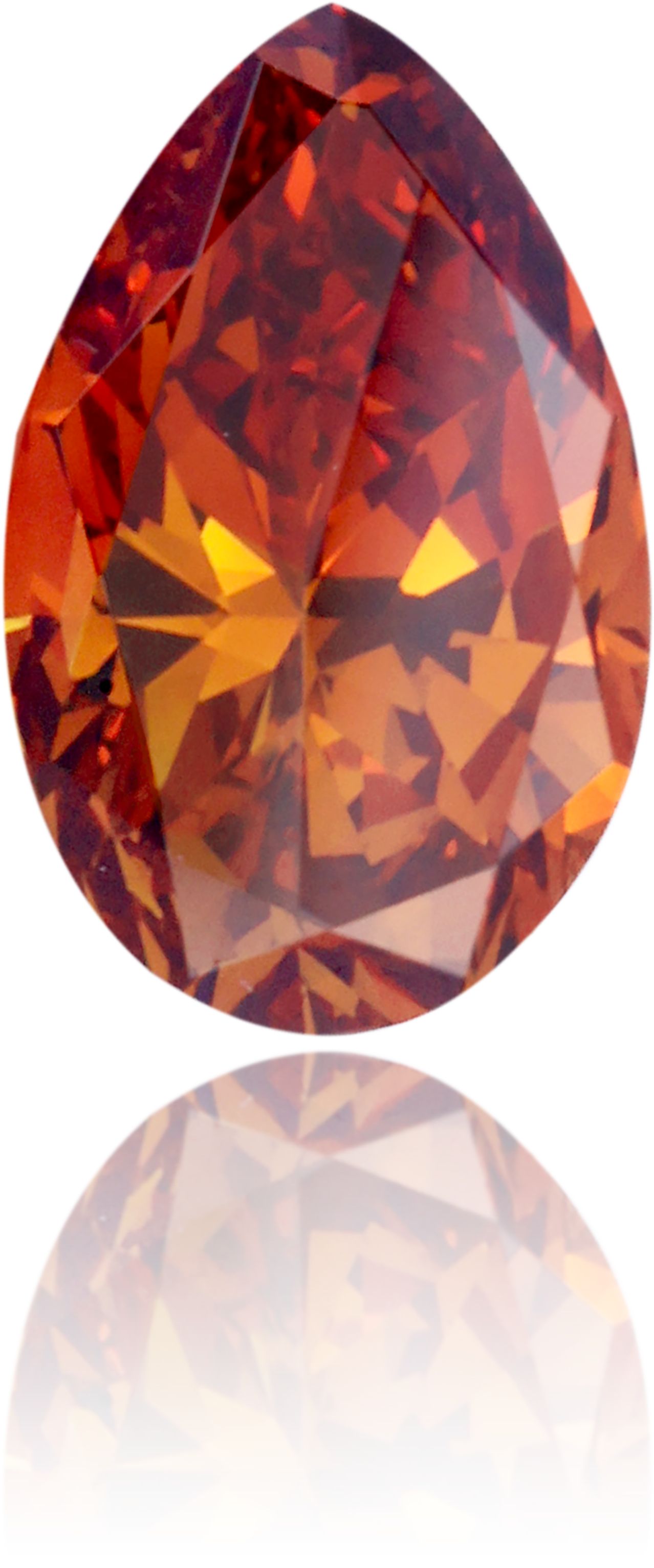 Diament 0.9 ct Fancy Deep Orange/SI2