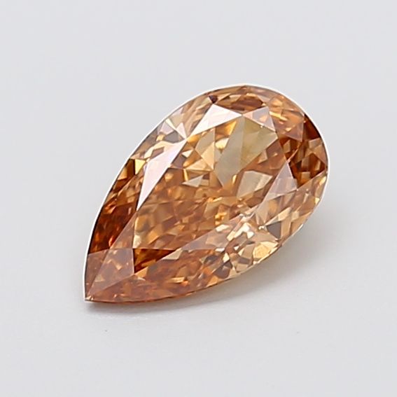 1.08 CT Fancy Light Brown PEAR