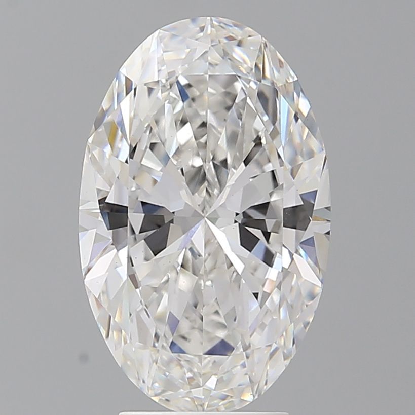 4.08 ct. oval Lab Grown Diamond front image