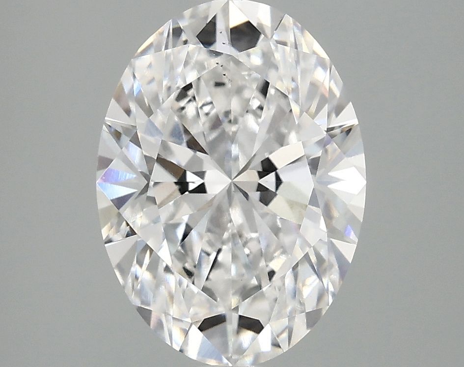 3.02 ct. oval Lab Grown Diamond front image