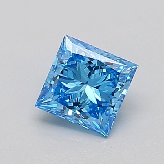 0.55 CT Fancy Vivid Blue PRINCESS
