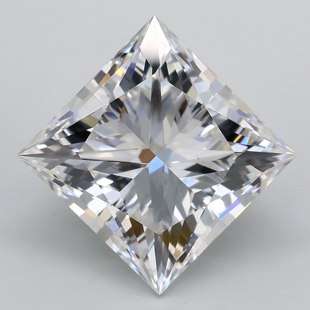 4.02 ct. princess Lab Grown Diamond front image