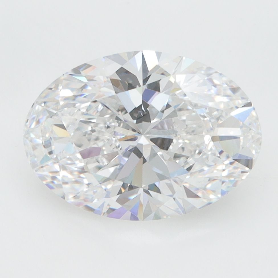 3.01 ct. oval Lab Grown Diamond front image