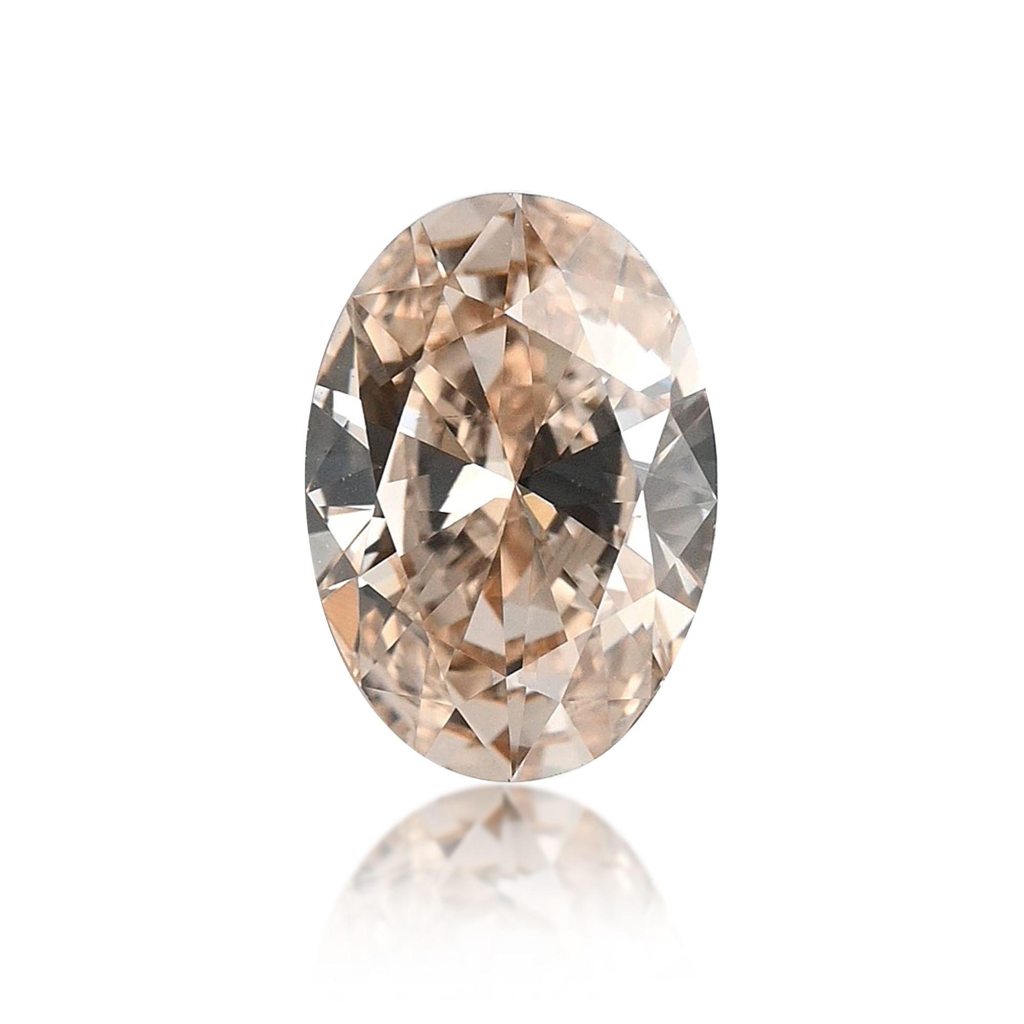 Diament 0.8 ct Yellow Brown/VS2