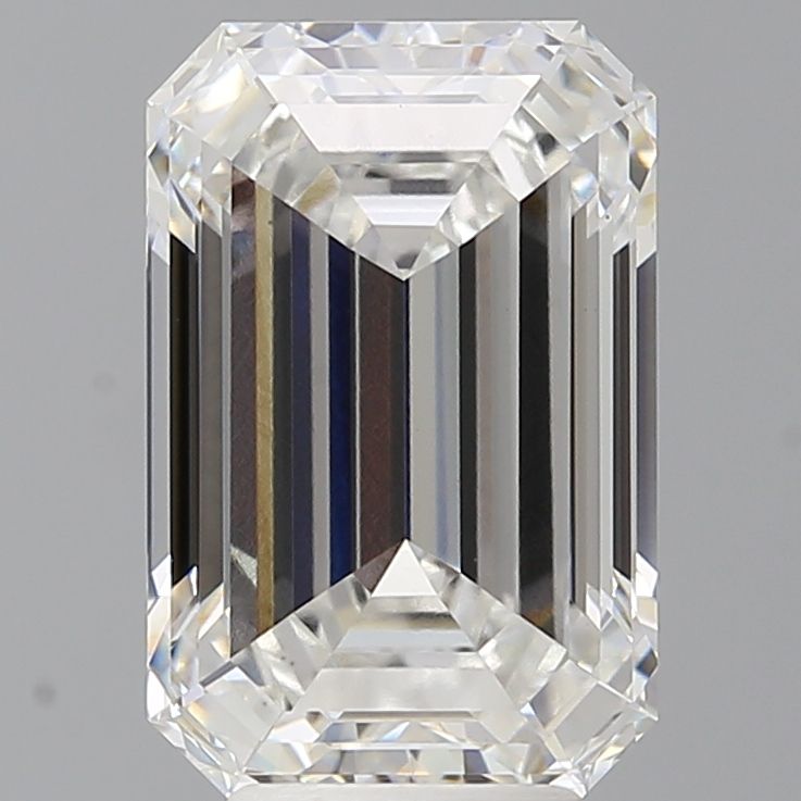 5.59 ct. emerald Lab Grown Diamond front image