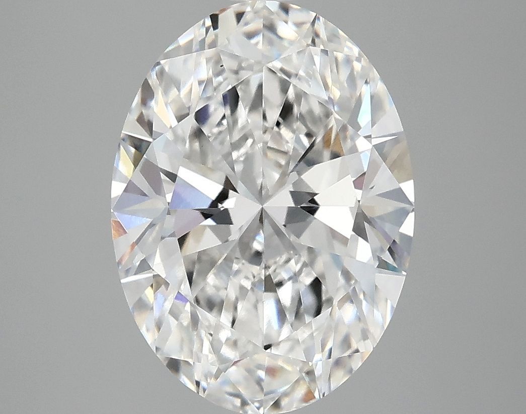 3.80 ct. oval Lab Grown Diamond front image