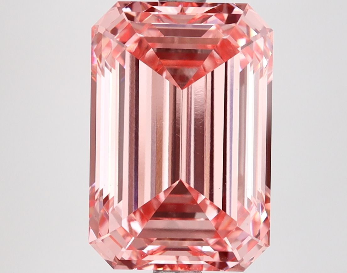 5.03 ct. emerald Lab Grown Diamond front image