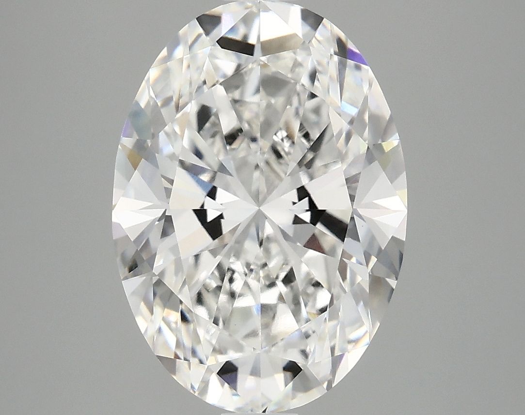 4.06 ct. oval Lab Grown Diamond front image