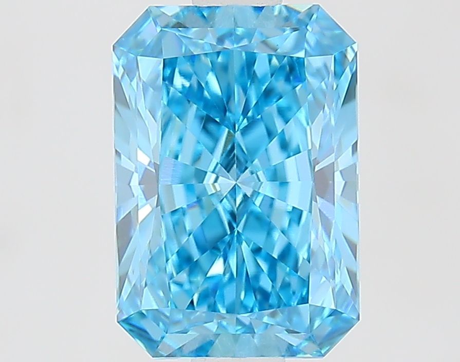 1.63 CT Fancy Vivid Blue RADIANT