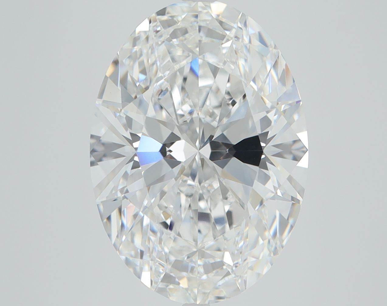 4.46 ct. oval Lab Grown Diamond front image