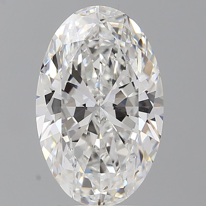 4.52 ct. oval Lab Grown Diamond front image