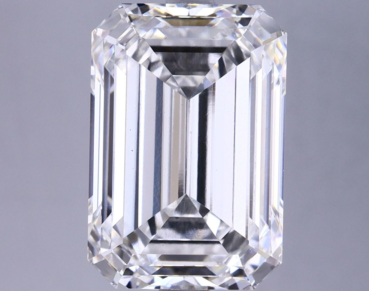 6.56 ct. emerald Lab Grown Diamond front image