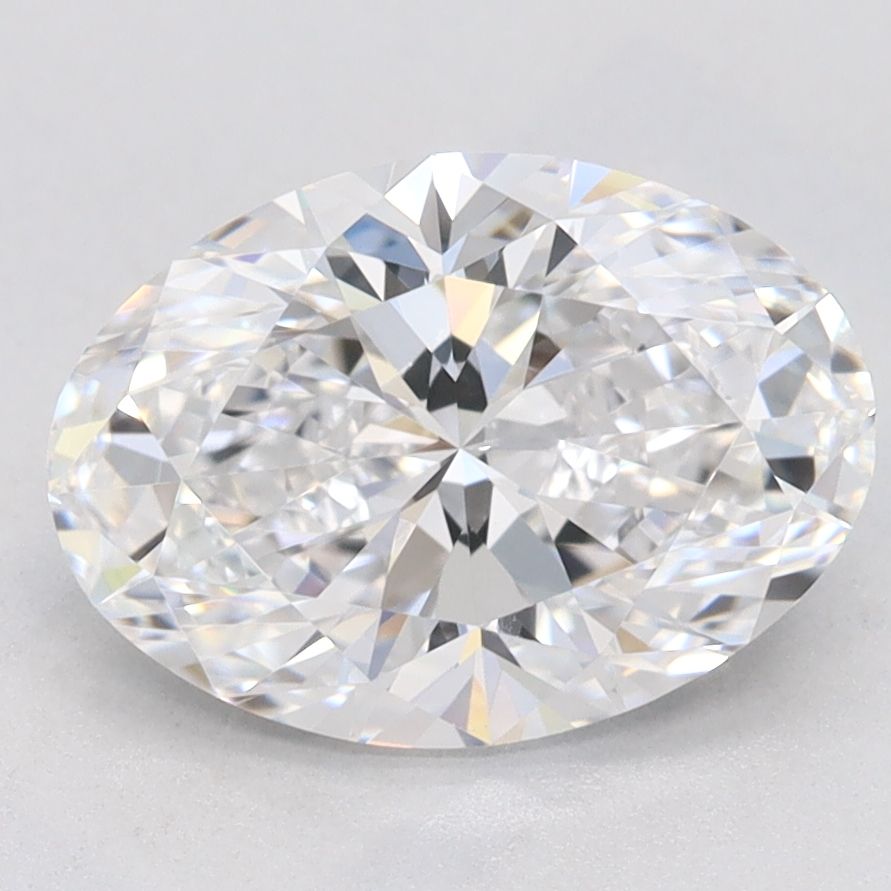 2.09 ct. oval Lab Grown Diamond front image