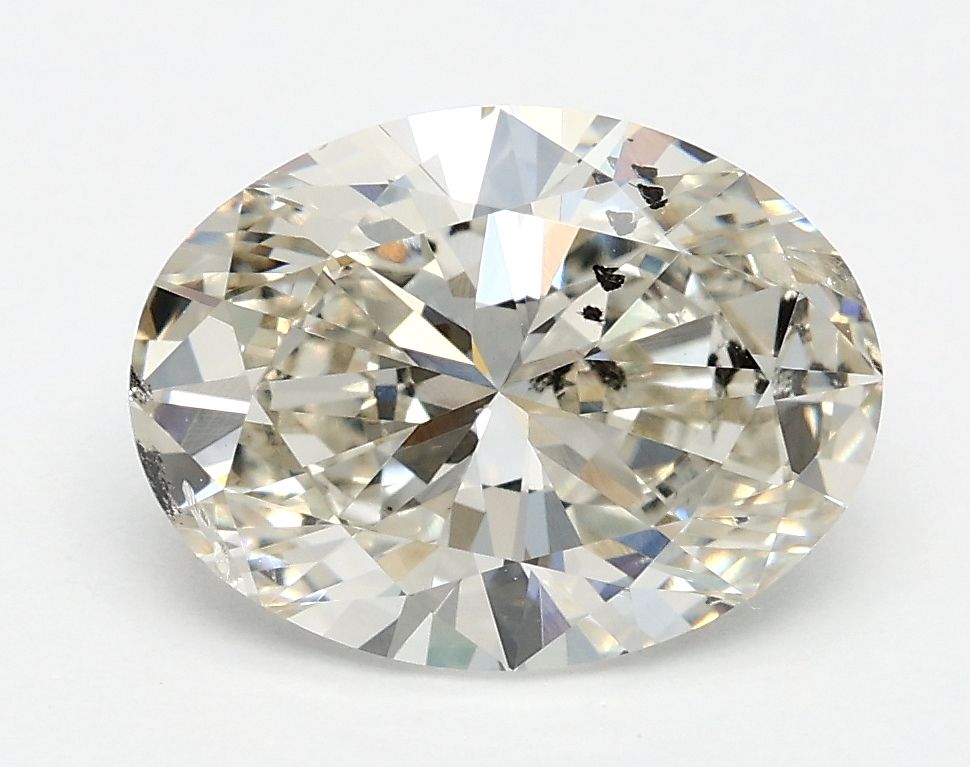 2.01 ct. oval Lab Grown Diamond front image
