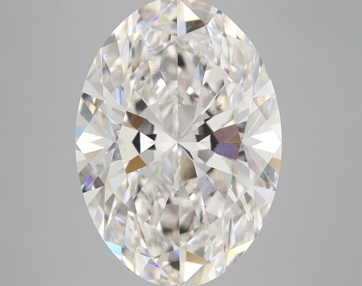 5.07 ct. oval Lab Grown Diamond front image