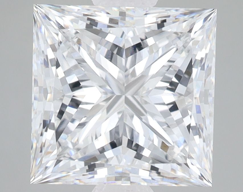 4.03 ct. princess Lab Grown Diamond front image