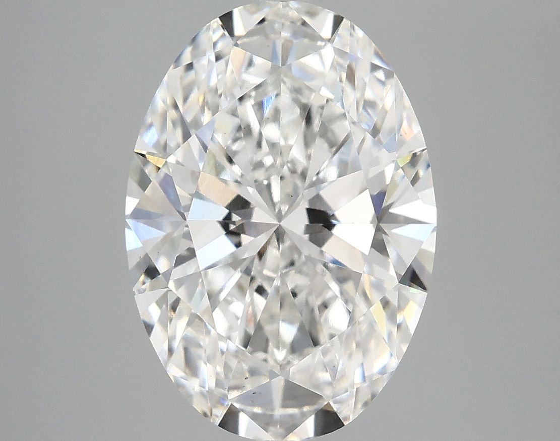 3.92 ct. oval Lab Grown Diamond front image