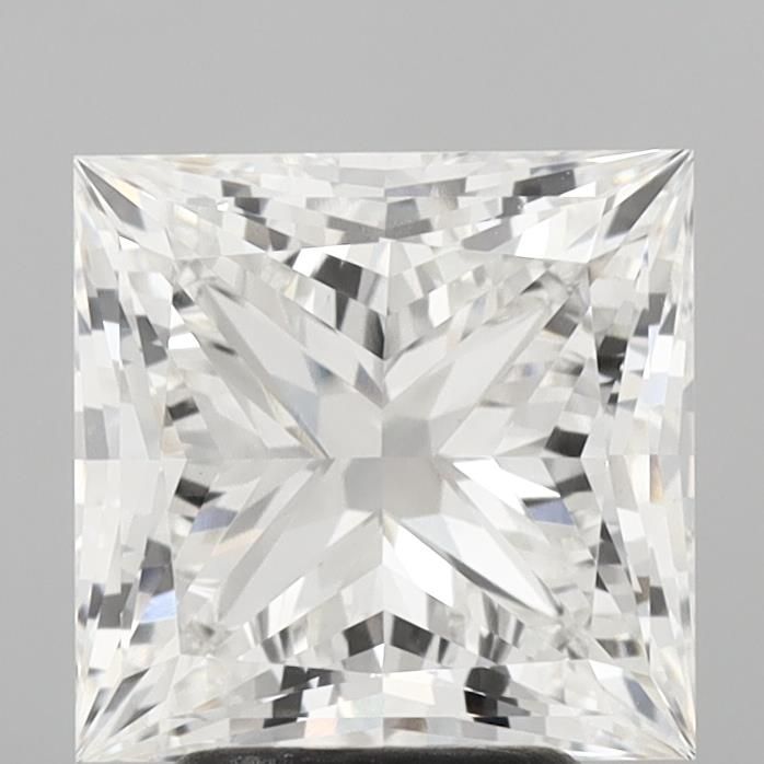 4.02 ct. princess Lab Grown Diamond front image
