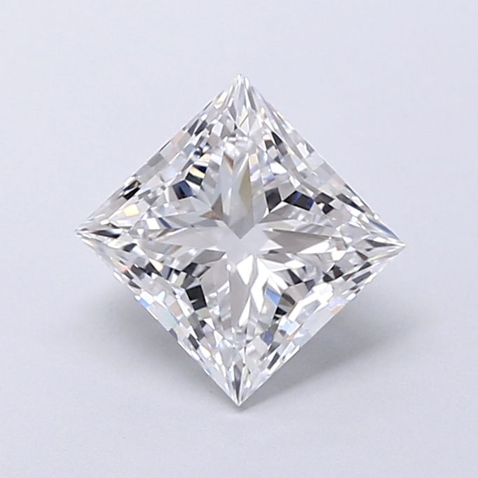 1.63 ct. princess Lab Grown Diamond front image