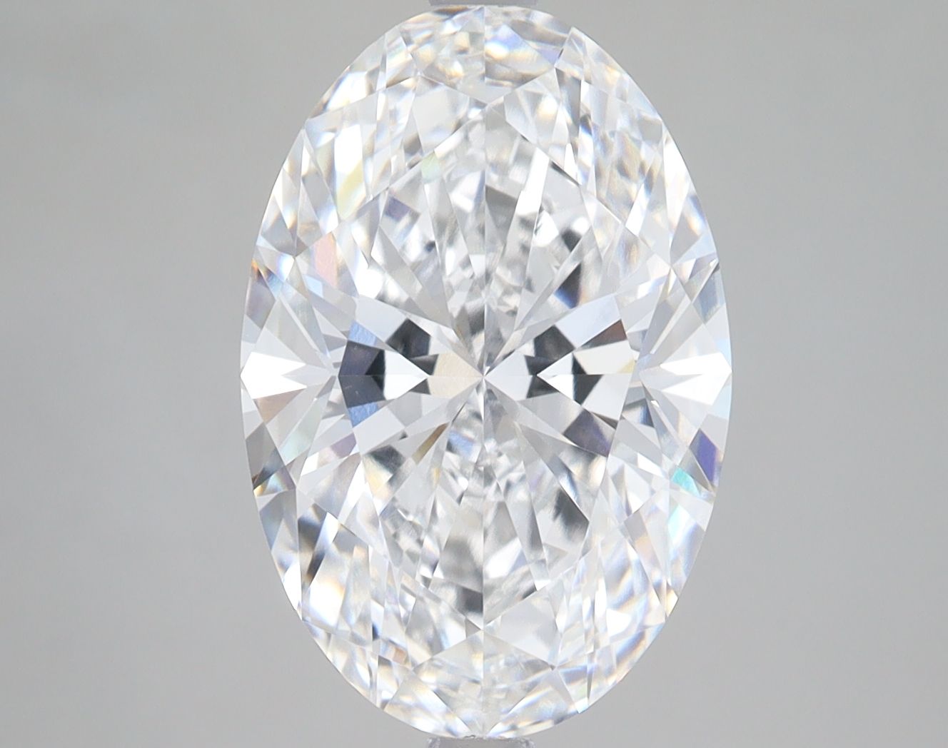 5.05 ct. oval Lab Grown Diamond front image