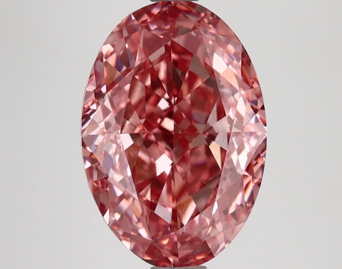 4.05 ct. oval Lab Grown Diamond front image