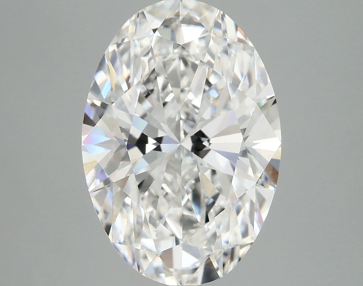 5.09 ct. oval Lab Grown Diamond front image