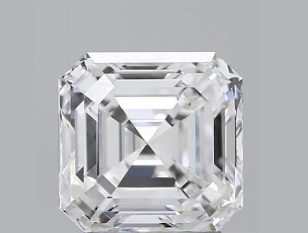 2.75 ct lab-grown Square emerald Diamond