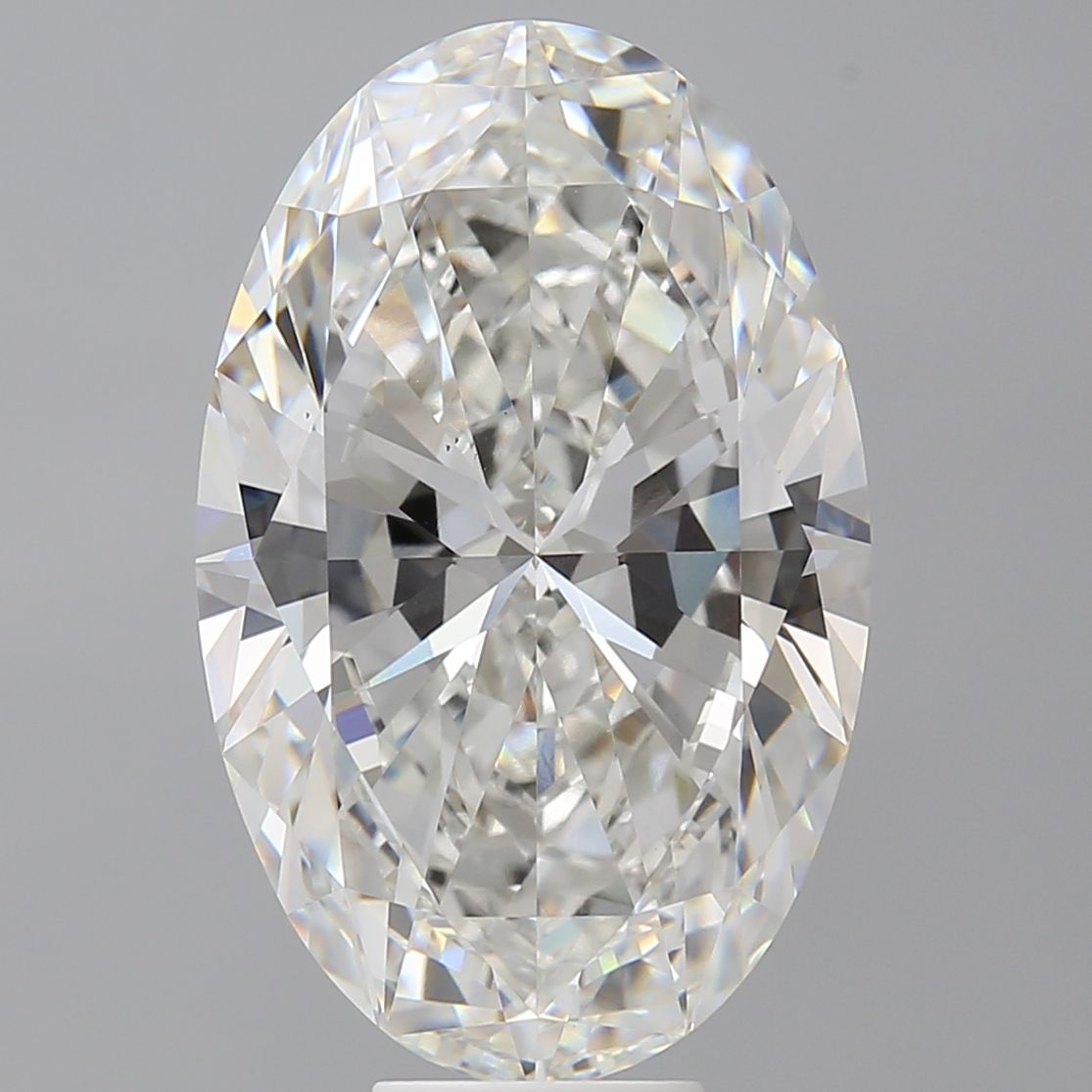 11.10 ct. oval Lab Grown Diamond front image
