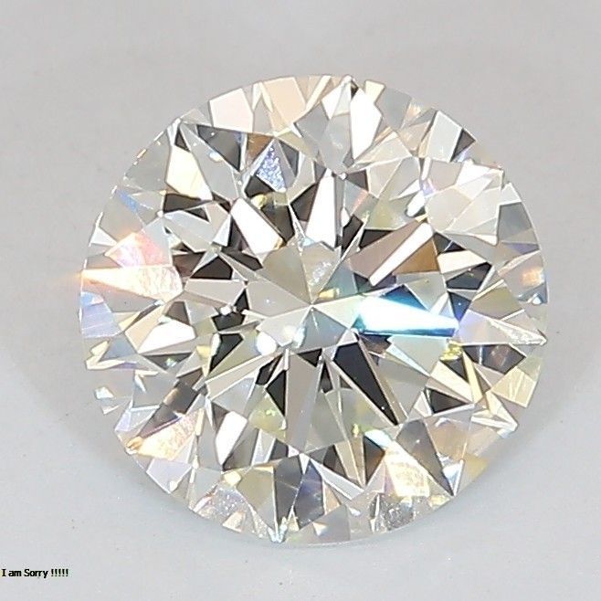 1.63 ct. round Lab Grown Diamond front image